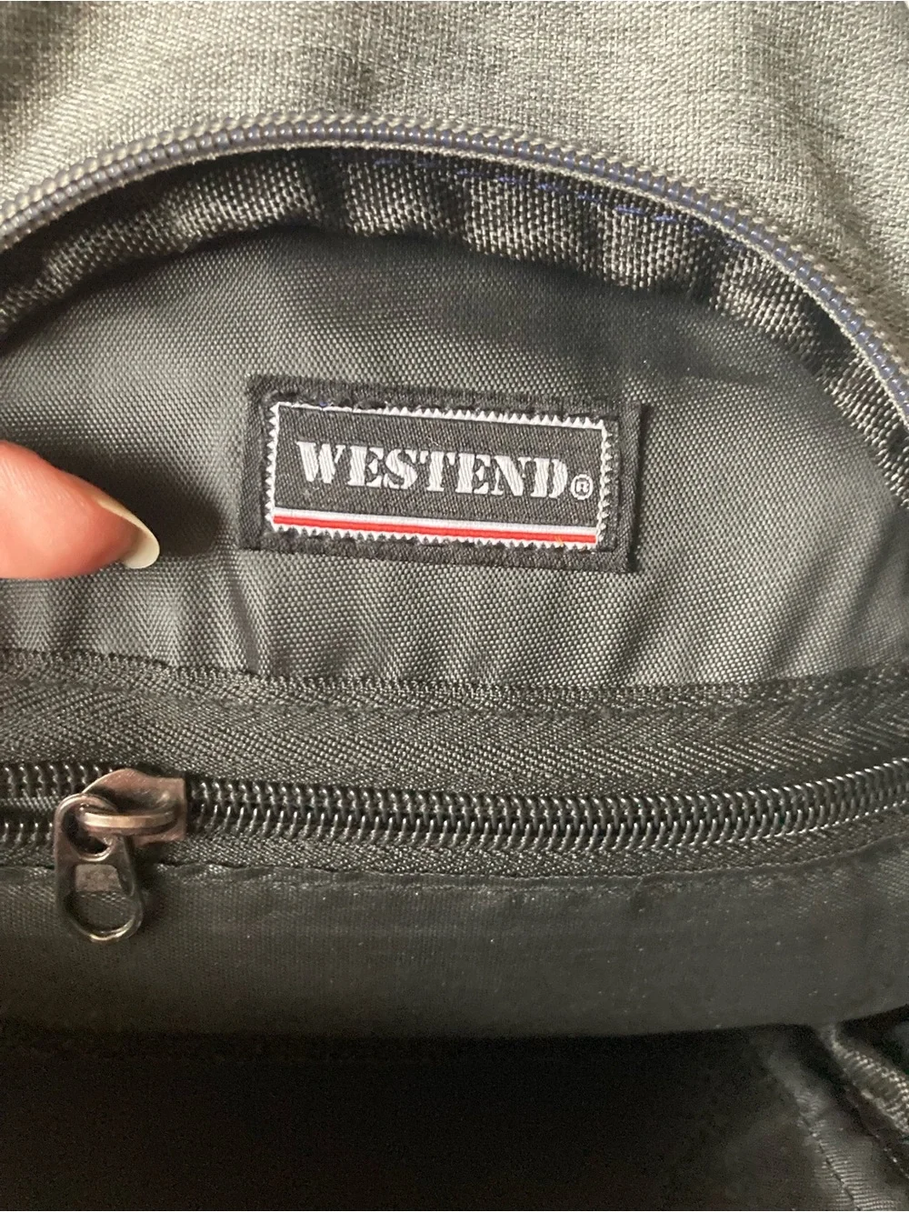 Men's Gray Crossbody Sling Bag Gray - Westend